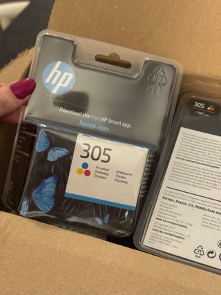 Scatola 20 cartucce HP 305 Tricolore