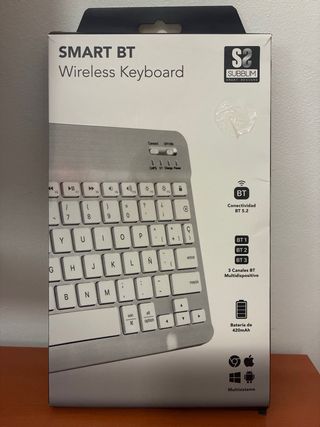 Teclado Bluetooth Subblim 
Carga Tipo C
