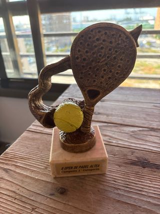 Trofeo Pádel II Open Altea Campeón 1ª Cat
