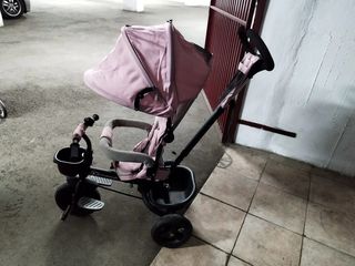 Triciclo Kinderkraft evolutivo rosa