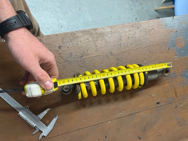 Amortiguador trasero 49cc