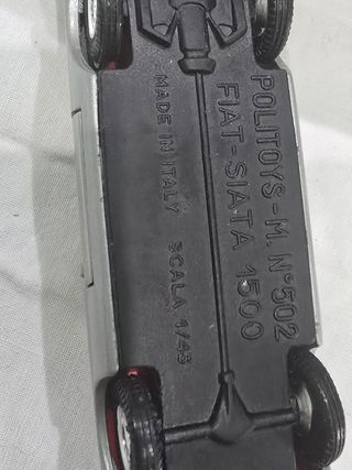 Politoys 1:43 Fiat 1500 Coupé Siata art 502
