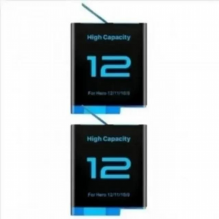 Confezione da 2 nuove batterie GoPro Hero 9/10/11/12