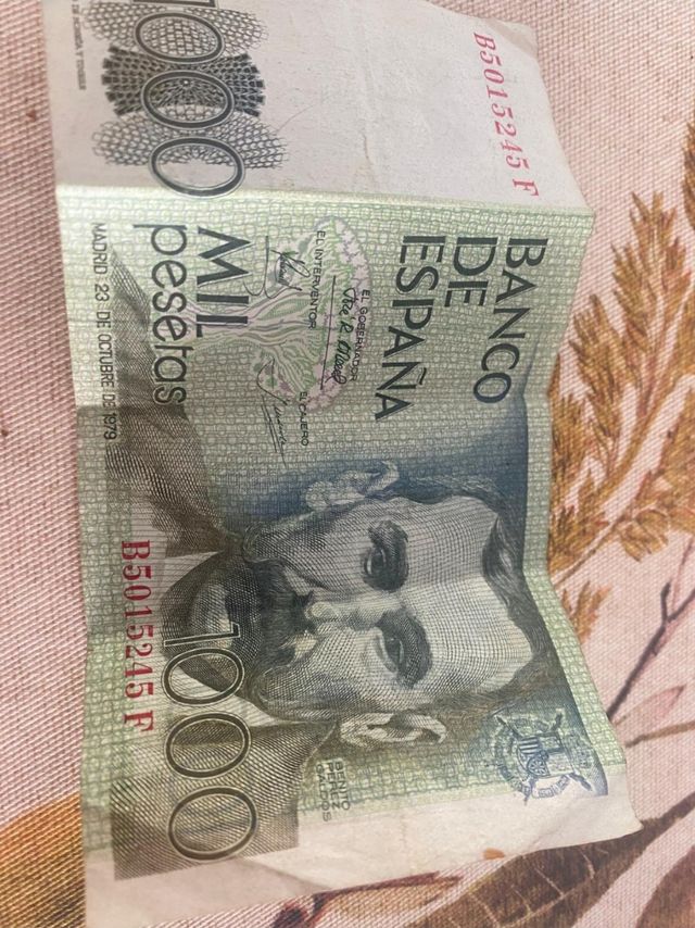 Billete 1000 pesetas 1979 España