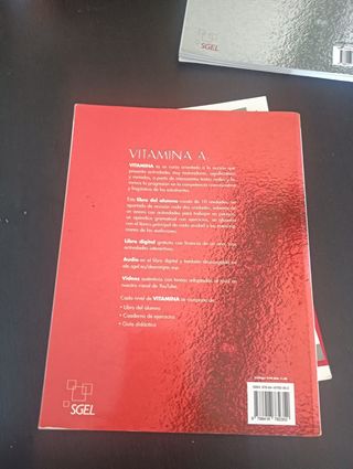 Libro y cuaderno de ejercicios VITAMINA A1