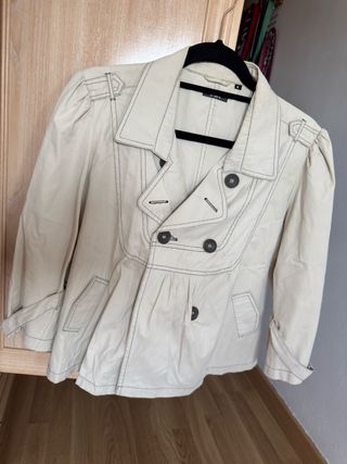 Parka Beige Mujer Talla L