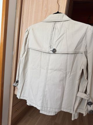 Parka Beige Mujer Talla L