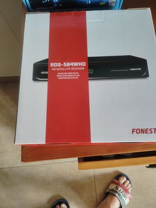 Receptor Satélite HD Fonestar RDS-584WHD