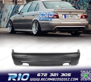 PARAGOLPES TRASERO BMW E39 LOOK M5 DOBLE SALIDA