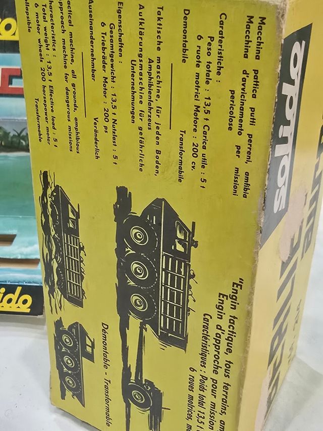 Solido Berliet Amphibie Tous Terrains Aurochs