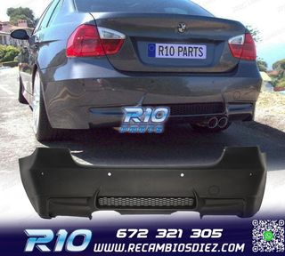 PARAGOLPES TRASERO BMW E90 05-11 LOOK M3 PDC