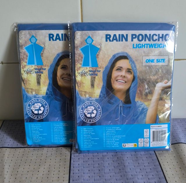 Poncho antipioggia impermeabili leggeri
