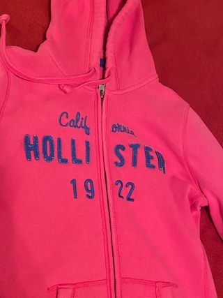 Sudadera Hollister Rosa Talla S