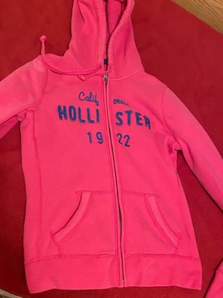 Sudadera Hollister Rosa Talla S