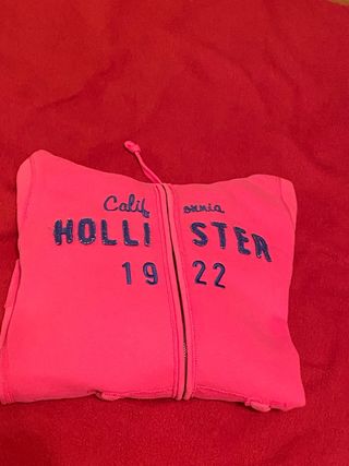Sudadera Hollister Rosa Talla S