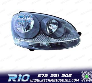 FARO DCH VOLKSWAGEN VW GOLF V 03-08 FONDO GRIS