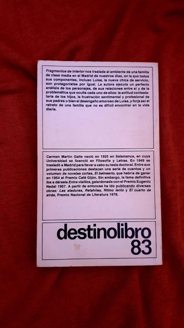 Fragmentos de interior....DL (Spanish Edition)