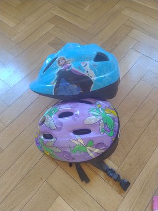 Cascos y protecciones para niños .desde 4 años a 8