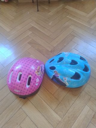 Cascos y protecciones para niños .desde 4 años a 8