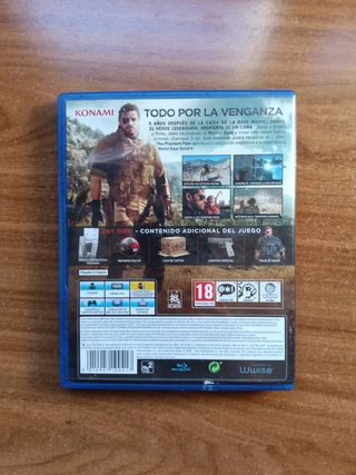 Metal Gear Solid V PS4 Edición Día Uno