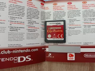 EL PROFESOR LAYTON Y LA CAJA DE PANDORA NINTENDO D