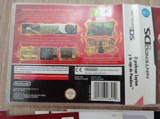 EL PROFESOR LAYTON Y LA CAJA DE PANDORA NINTENDO D