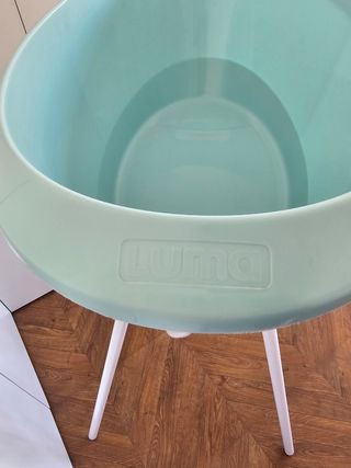 Bañera bebé Luma azul