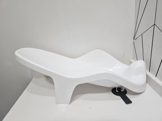 Bañera bebé Luma azul con asiento
