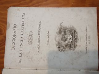 Antiguo diccionario de la lengua castellana 1852
