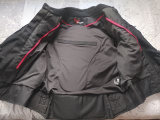 Chaqueta de moto DUHAN Racing Negra