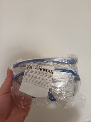 2 paia occhiali protezione lavoro