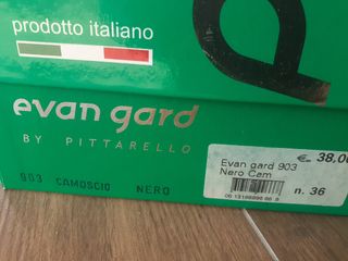 Scarpe scamosciate Evan tacco nero 36