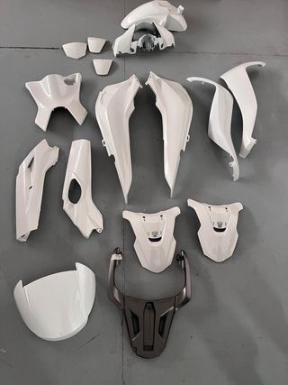 Juego Plásticos Honda SH Blanco Nuevo