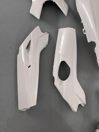 Juego Plásticos Honda SH Blanco Nuevo