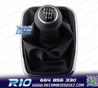 POMO 6 MARCHAS CON FUNDA PARA VOLKSWAGEN VW PASSAT B5 CROMAD