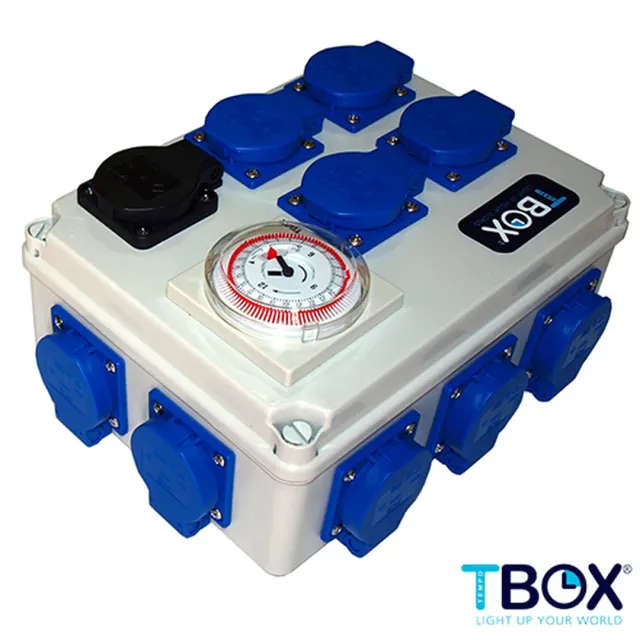 Temporizador 12x600W TEMPOBOX + Calefacción