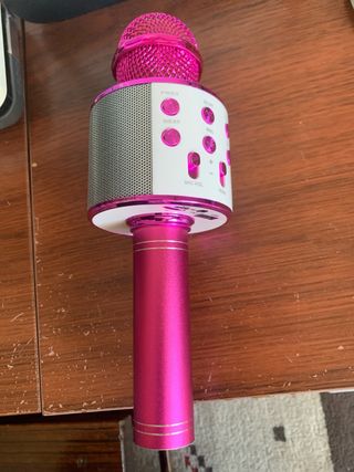 Micrófono Karaoke WS-858 Rojo