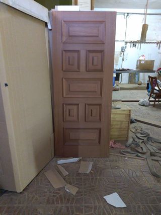 Puerta Sapelly Blindada 203x82