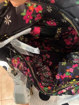 Bolso Desigual Otoño Invierno Negro Multicolor