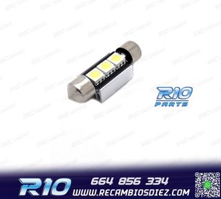 BOMBILLA LED CANBUS FESTOON C5W ECONOMICA