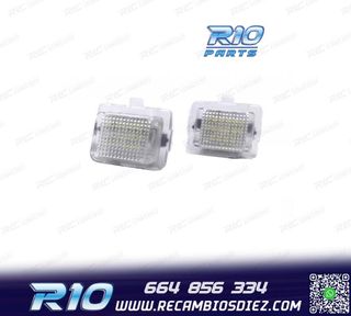 LUCES MATRÍCULA LED PARA MERCEDES CLASE C W204 08-14