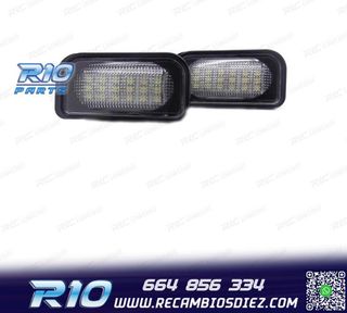 LUCES DE MATRÍCULA LED PARA MERCEDES CLASE SLK R171 2004-20