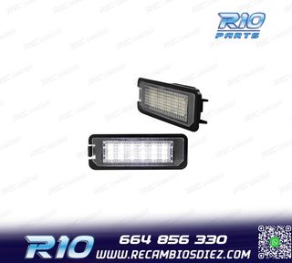 LUCES MATRÍCULA LED VOLKSWAGEN VW GOLF VII 12-17