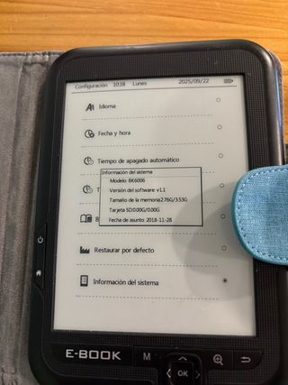 Ereader, e-book e-reader con lettura digitale