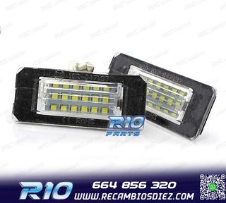 LUCES DE MATRÍCULA LED PARA MINI COOPER 06-10