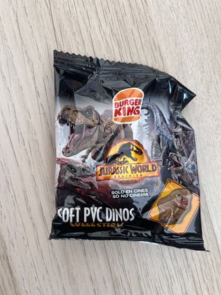 Muñeco PVC Jurassic World Burger King