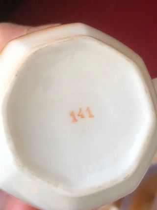 Juego de té porcelana vintage