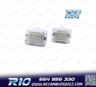 LUCES MATRÍCULA LED PARA MERCEDES CLASE C W204 08-14