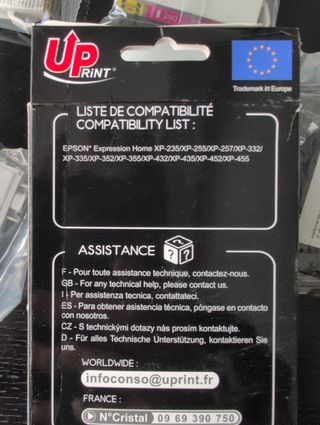 Pack 5 Tintas UP RINT Epson T299
