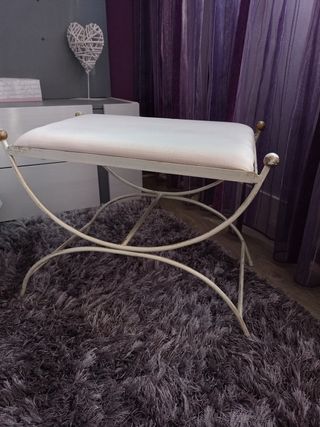 Descalzadora estilo vintage oro viejo